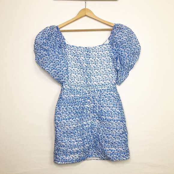 C/MEO Collective come across size medium Puffed sleeved mini dress. - Picture 5 of 13
